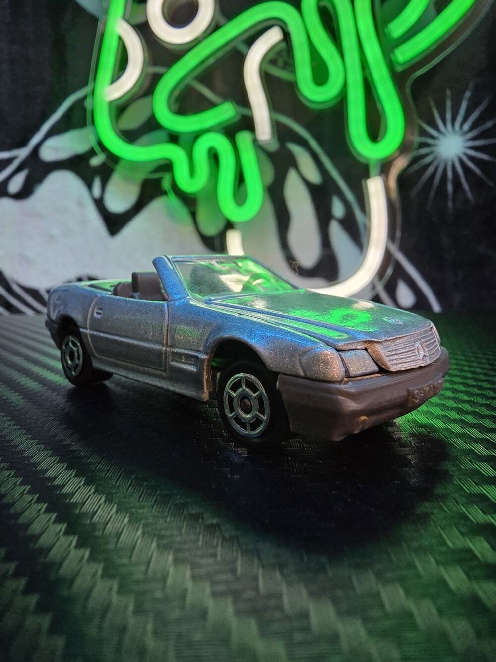Majorette No. 260 ECH 1/58 Mercedes-Benz 500SL 1986